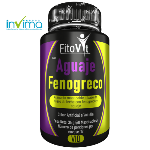 Aguaje Y Fenogreco X 60 Und